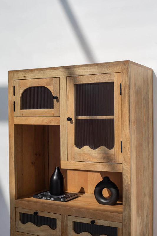 Monelle Wooden Display Cabinet