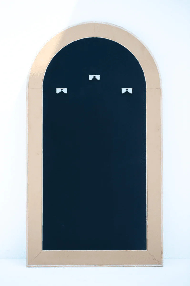 Riley Rattan Frame Arch Full Length Mirror